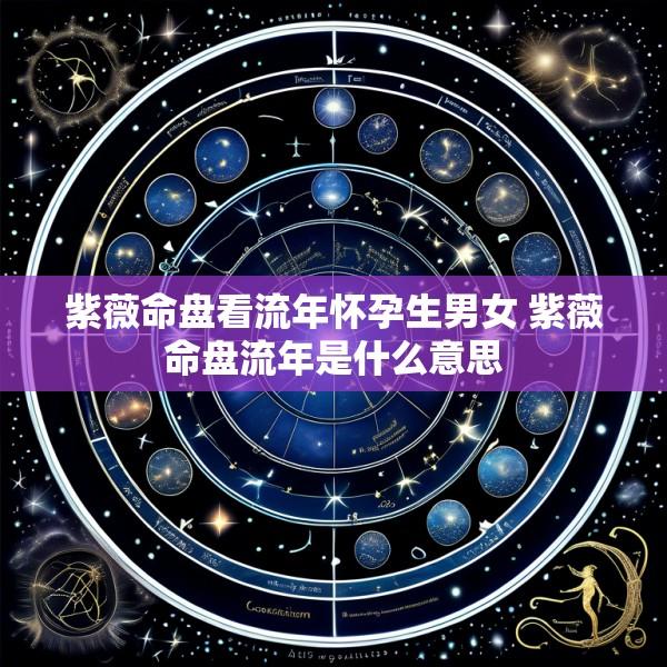 紫薇命盘看流年怀孕生男女 紫薇命盘流年是什么意思