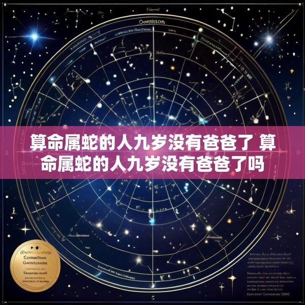 算命属蛇的人九岁没有爸爸了 算命属蛇的人九岁没有爸爸了吗