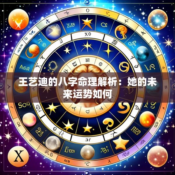 王艺迪的八字命理解析：她的未来运势如何