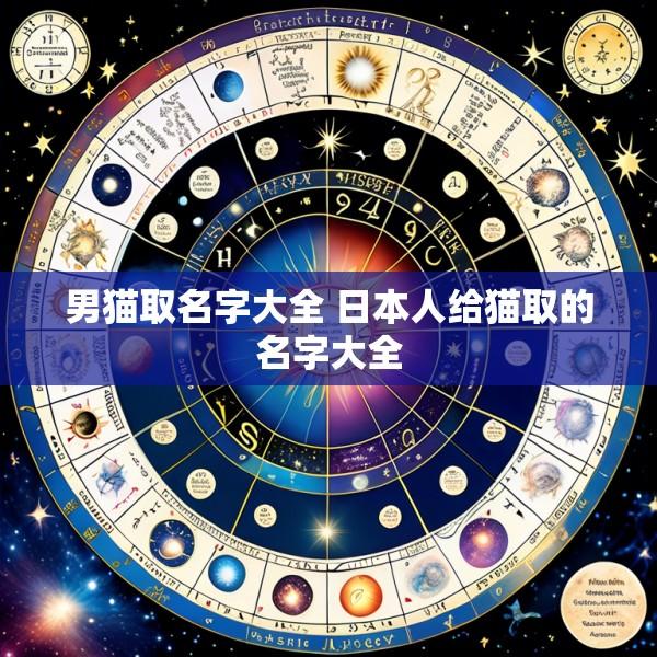 男猫取名字大全 日本人给猫取的名字大全