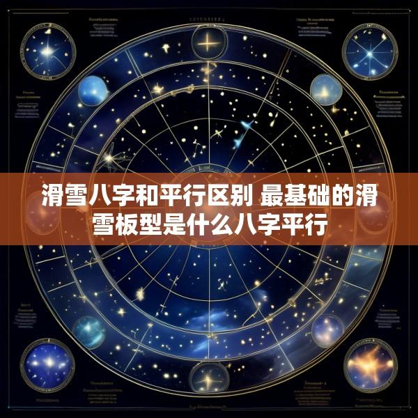 滑雪八字和平行区别 最基础的滑雪板型是什么八字平行