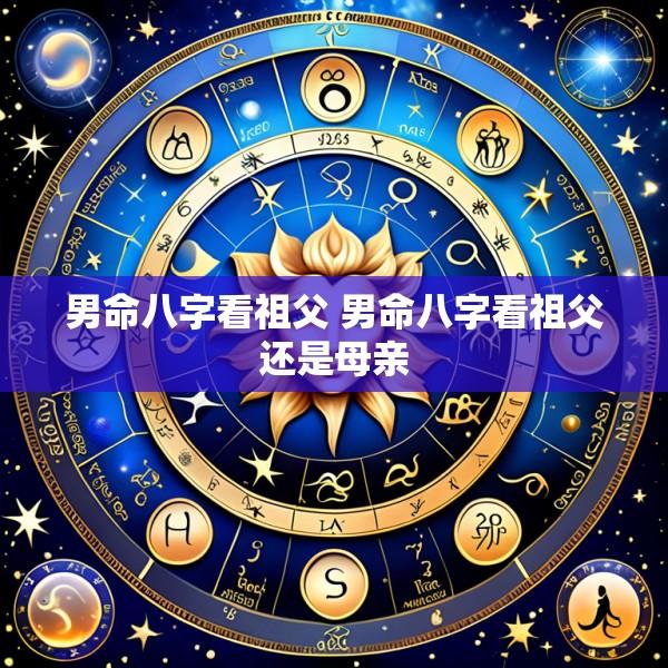男命八字看祖父 男命八字看祖父还是母亲