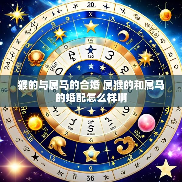 猴的与属马的合婚 属猴的和属马的婚配怎么样啊