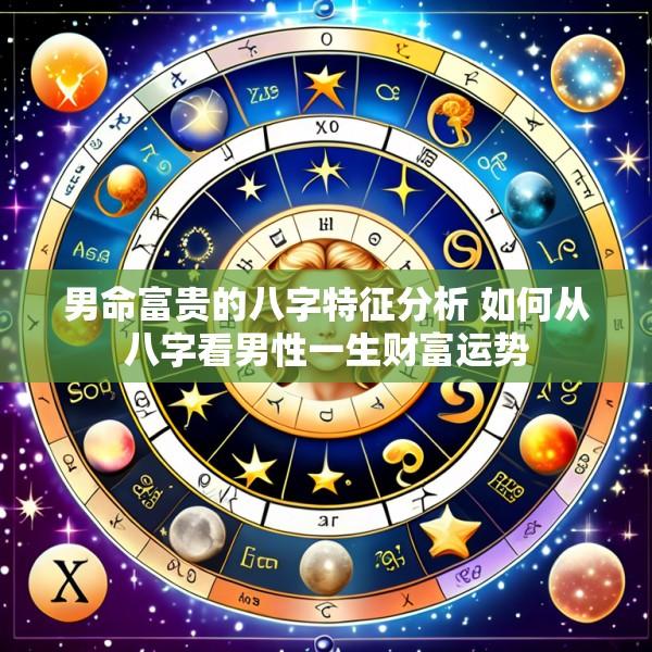 男命富贵的八字特征分析 如何从八字看男性一生财富运势