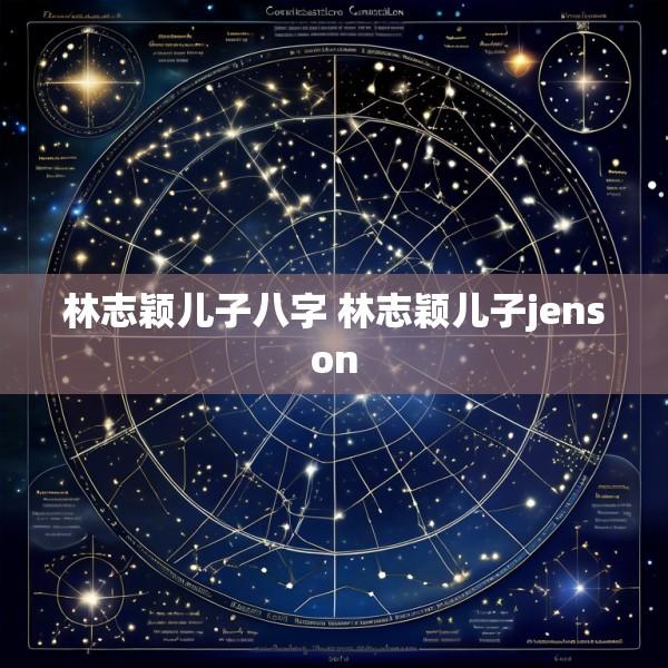 林志颖儿子八字 林志颖儿子jenson