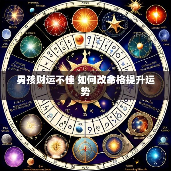 男孩财运不佳 如何改命格提升运势