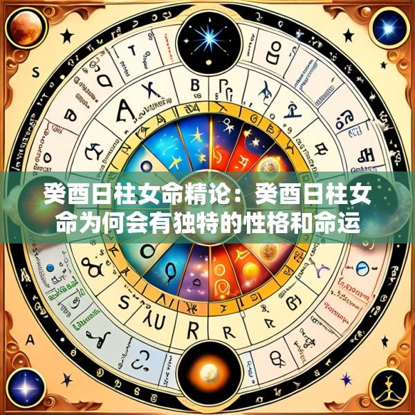 癸酉日柱女命精论：癸酉日柱女命为何会有独特的性格和命运
