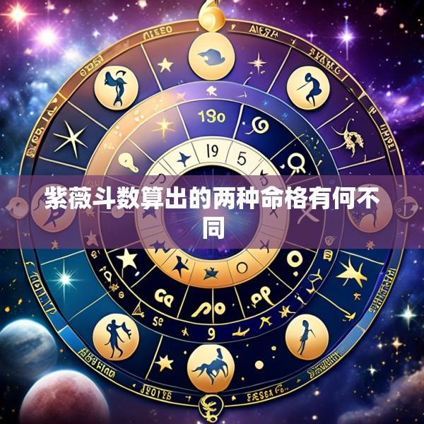 紫薇斗数算出的两种命格有何不同