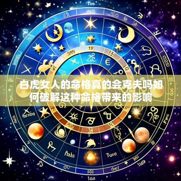 白虎女人的命格真的会克夫吗如何破解这种命格带来的影响