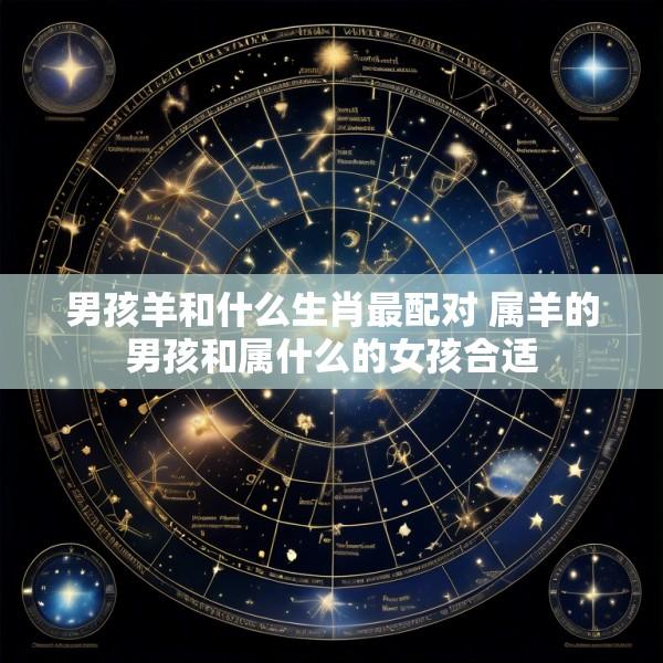男孩羊和什么生肖最配对 属羊的男孩和属什么的女孩合适