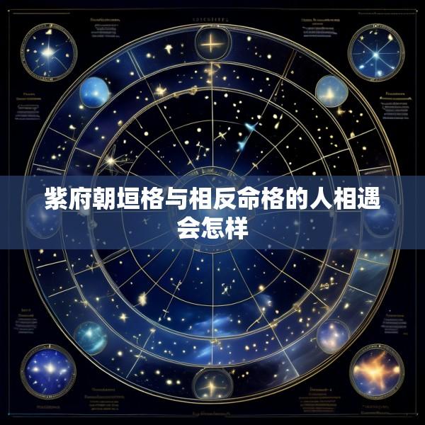 紫府朝垣格与相反命格的人相遇会怎样
