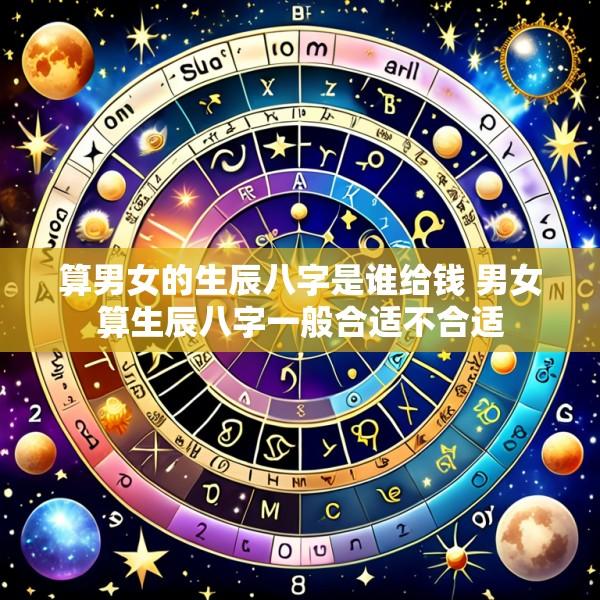 算男女的生辰八字是谁给钱 男女算生辰八字一般合适不合适