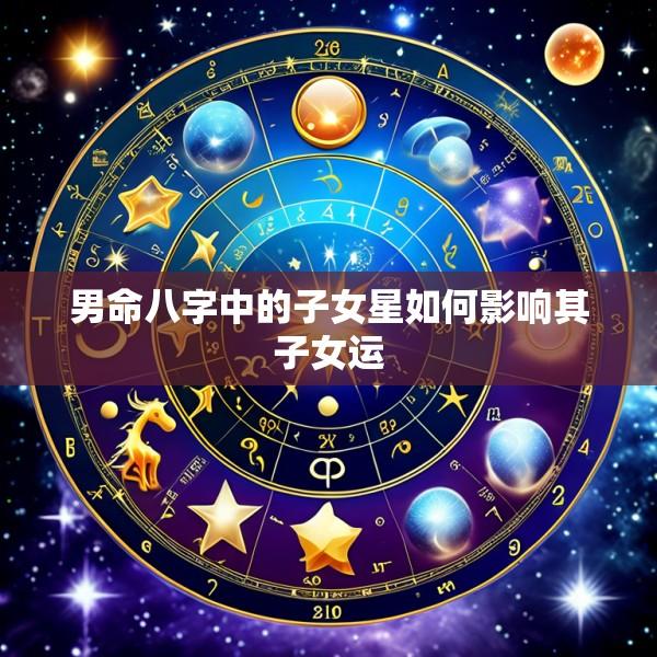男命八字中的子女星如何影响其子女运