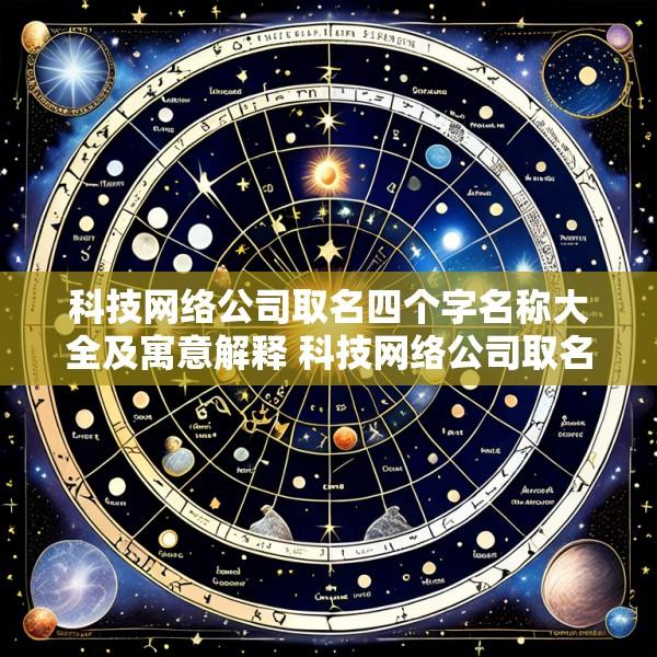 科技网络公司取名四个字名称大全及寓意解释 科技网络公司取名四个字名称大全及寓意解释一下