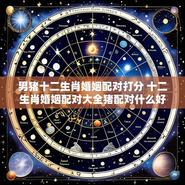 男猪十二生肖婚姻配对打分 十二生肖婚姻配对大全猪配对什么好