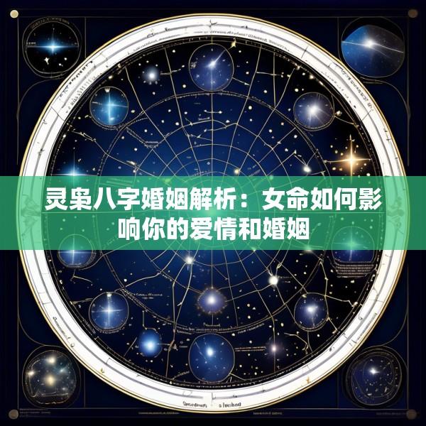 灵枭八字婚姻解析：女命如何影响你的爱情和婚姻