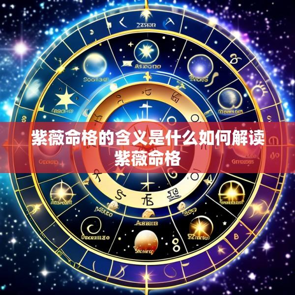 紫薇命格的含义是什么如何解读紫薇命格