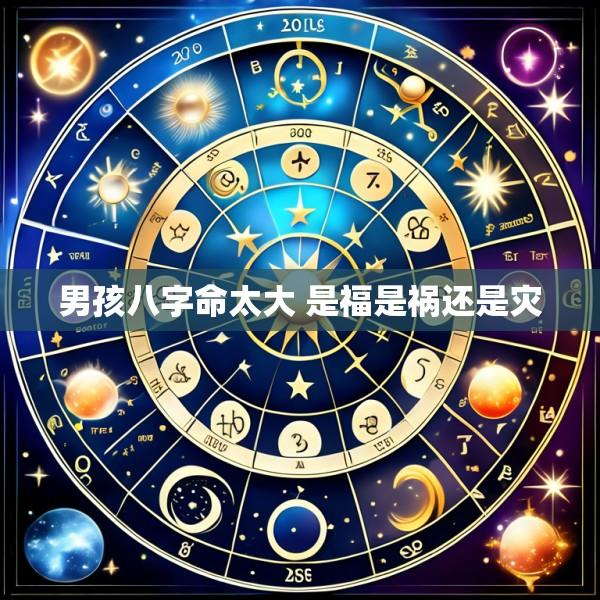 男孩八字命太大 是福是祸还是灾