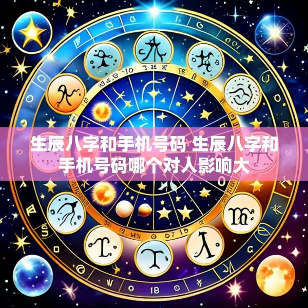 生辰八字和手机号码 生辰八字和手机号码哪个对人影响大