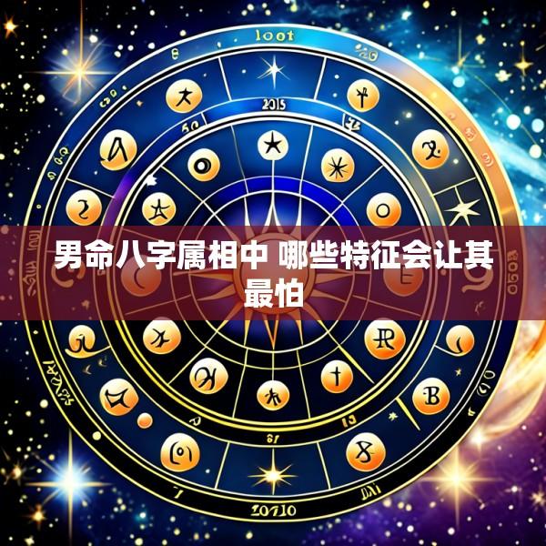 男命八字属相中 哪些特征会让其最怕