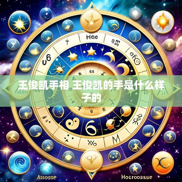 王俊凯手相 王俊凯的手是什么样子的