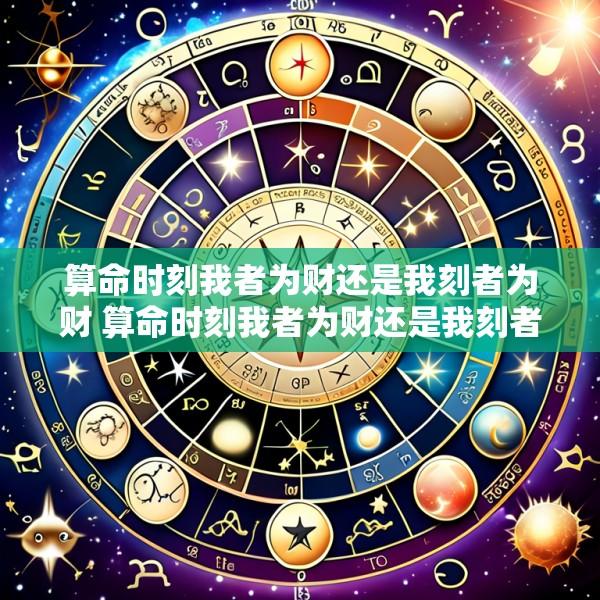 算命时刻我者为财还是我刻者为财 算命时刻我者为财还是我刻者为财好