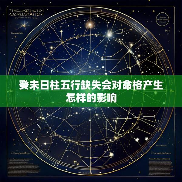 癸未日柱五行缺失会对命格产生怎样的影响