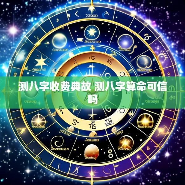 测八字收费典故 测八字算命可信吗