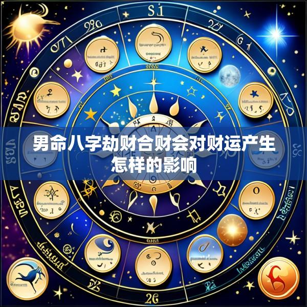 男命八字劫财合财会对财运产生怎样的影响