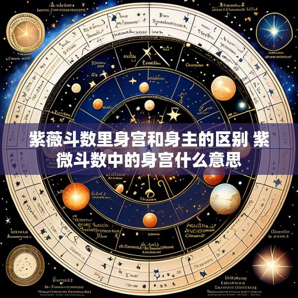 紫薇斗数里身宫和身主的区别 紫微斗数中的身宫什么意思