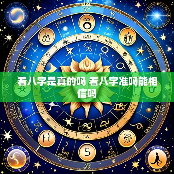 看八字是真的吗 看八字准吗能相信吗