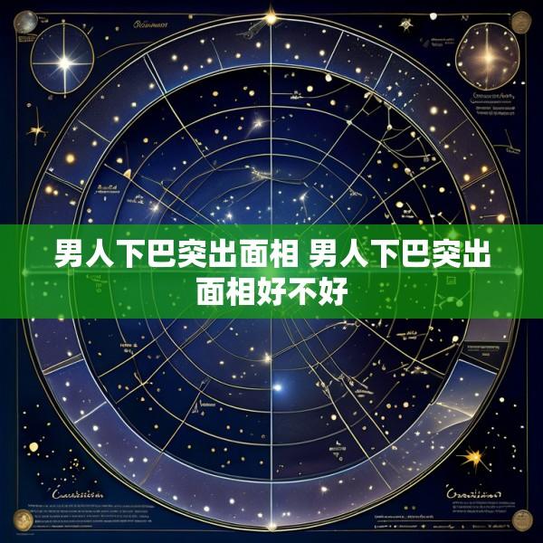男人下巴突出面相 男人下巴突出面相好不好