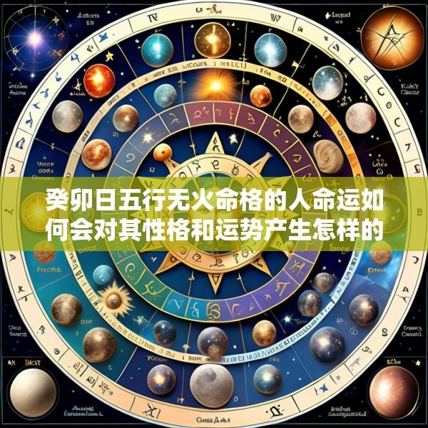 癸卯日五行无火命格的人命运如何会对其性格和运势产生怎样的影响