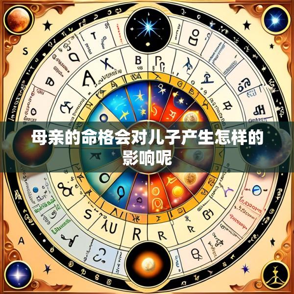 母亲的命格会对儿子产生怎样的影响呢