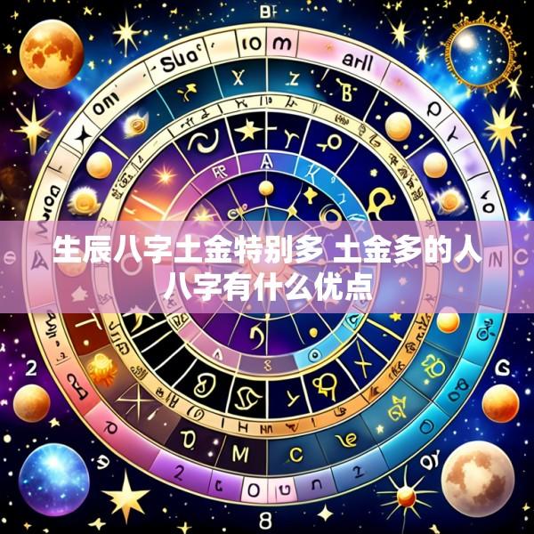 生辰八字土金特别多 土金多的人八字有什么优点