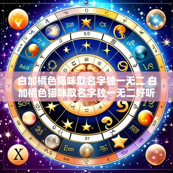 白加橘色猫咪取名字独一无二 白加橘色猫咪取名字独一无二好听吗