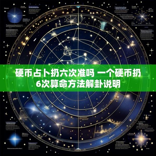 硬币占卜扔六次准吗 一个硬币扔6次算命方法解卦说明