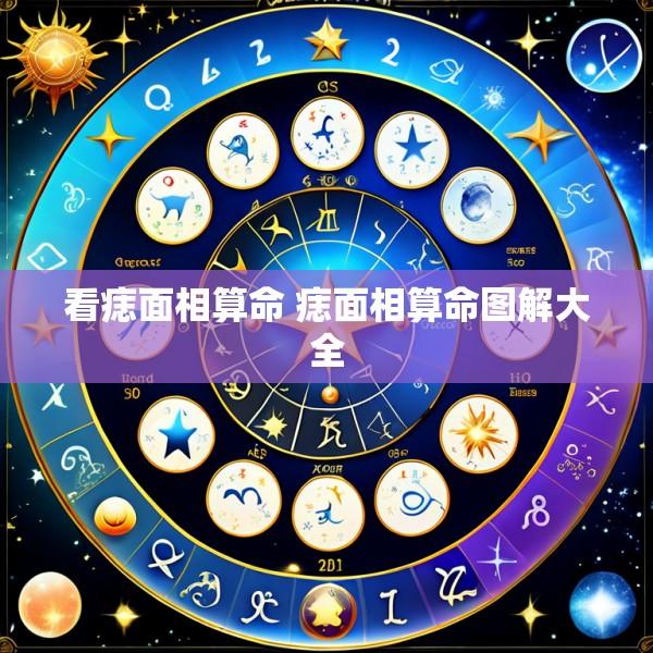 看痣面相算命 痣面相算命图解大全