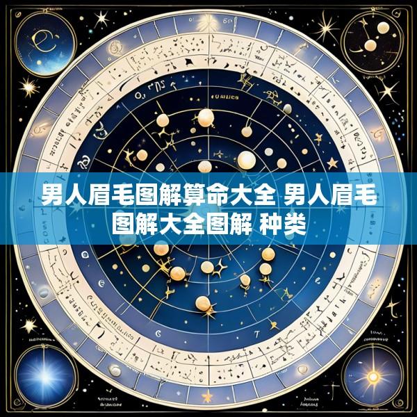 男人眉毛图解算命大全 男人眉毛图解大全图解 种类