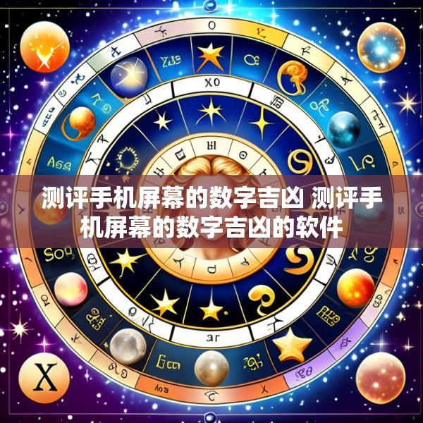 测评手机屏幕的数字吉凶 测评手机屏幕的数字吉凶的软件
