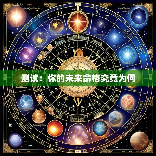 测试：你的未来命格究竟为何