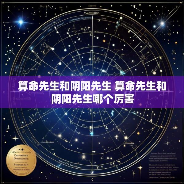 算命先生和阴阳先生 算命先生和阴阳先生哪个厉害