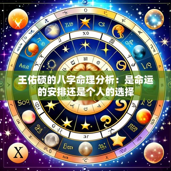 王佑硕的八字命理分析：是命运的安排还是个人的选择