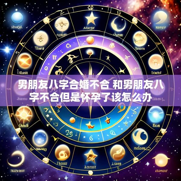 男朋友八字合婚不合 和男朋友八字不合但是怀孕了该怎么办