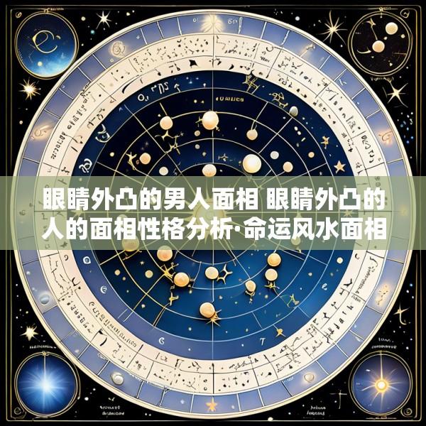 眼睛外凸的男人面相 眼睛外凸的人的面相性格分析·命运风水面相手相