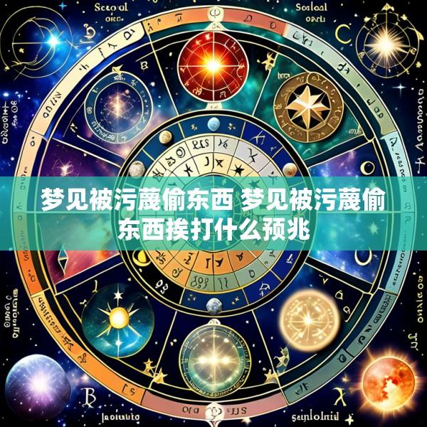 梦见被污蔑偷东西 梦见被污蔑偷东西挨打什么预兆