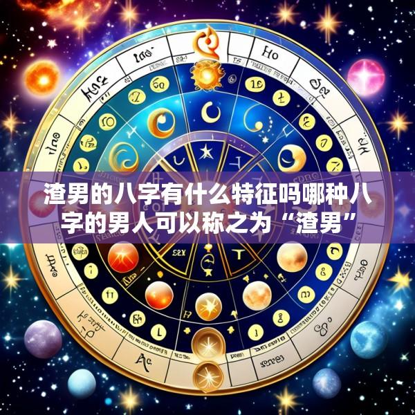 渣男的八字有什么特征吗哪种八字的男人可以称之为“渣男”