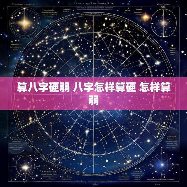 算八字硬弱 八字怎样算硬 怎样算弱
