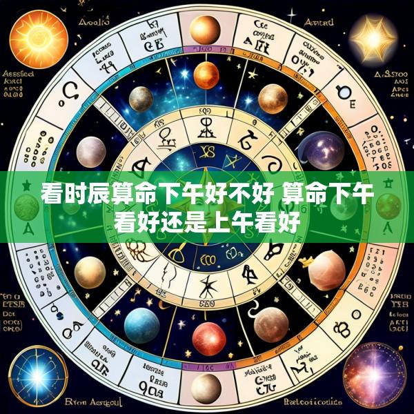 看时辰算命下午好不好 算命下午看好还是上午看好