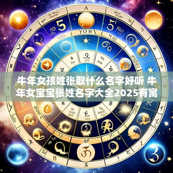 牛年女孩姓张取什么名字好听 牛年女宝宝张姓名字大全2025有寓意